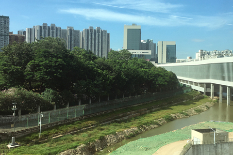 澳門往珠海連廊外風光