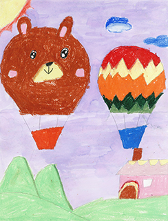 熱氣球看世界 嘉諾撒英文中學 二年級 陳睿溱