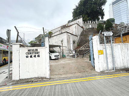 回教墳場的正門