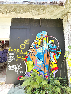 塗鴉是它每個位置都不會缺少的東西