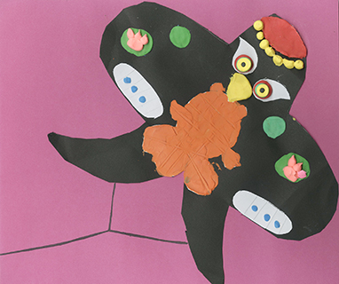 輕黏土沙燕風箏 嘉諾撒聖心中學(中文部) 一年級 何思瑜