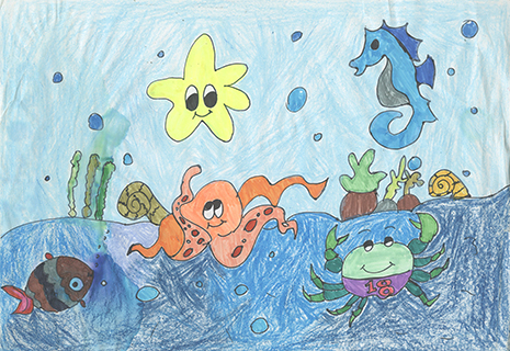 海洋世界 聖若瑟教區中學第五校 二年級 林培鈺