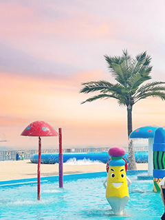 中華荷園的水槍大戰