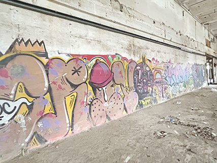 塗鴉者的傑作。