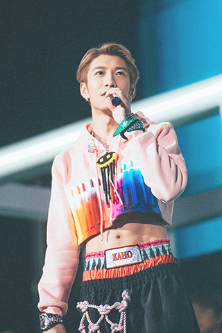 ◎ 洪嘉豪透露澳門個唱會與香港演唱不太一樣。