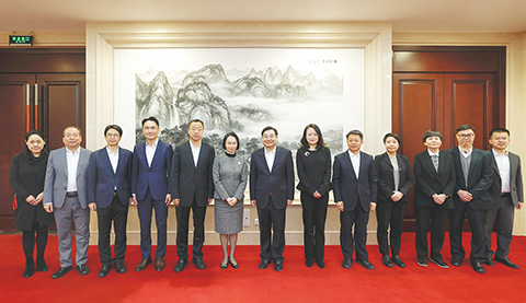 ◎ 社會文化司司長柯嵐一行拜訪中央宣傳部。