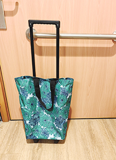 伸縮式拉杆購物車