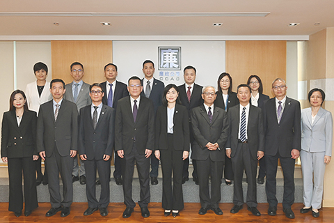 ◎ 廉署人員與廣東省人民檢察院代表團合照。