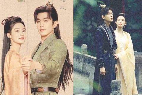 ◎ 張若昀、李沁在《慶餘年》分飾范閒、林婉兒。