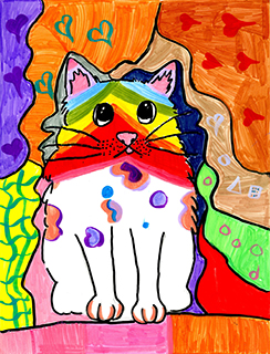 彩虹小貓 婦聯學校 三年級 郭芷嵐