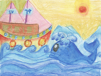 鯨魚 青洲中學 四年級 黃沅茹