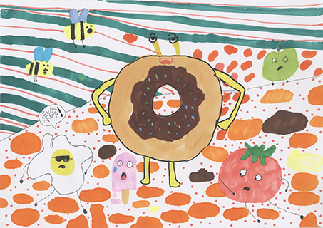 甜品情緒魔方 聖羅撒女子中學中文部 三年級 黃映童