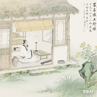 ◎ 小組借助AI工具生成的「陋室」圖片