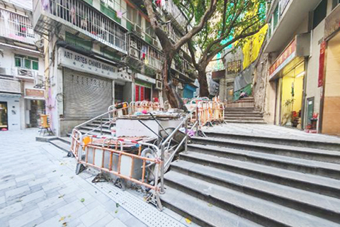 ◎ 坊會期望快艇頭里升降機工程如期完成。