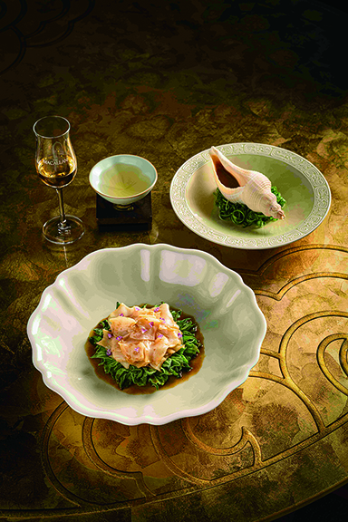 ◎ 麥卡倫威士忌拌香辣海螺片