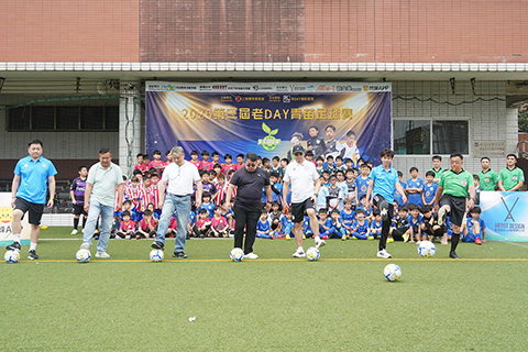 ◎ 青苗足球賽開鑼。