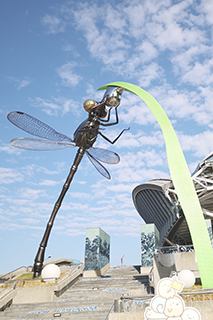 台中車站公共藝術—水逗娘