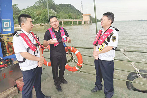 ◎ 清明期間,珠海海事局全力守護水上渡運安全。